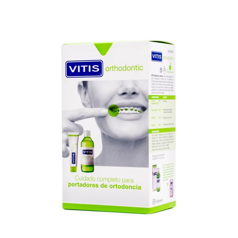 VITIS PACK ORTHODONTIC PASTA 100 ML + COLUTORIO 500 ML