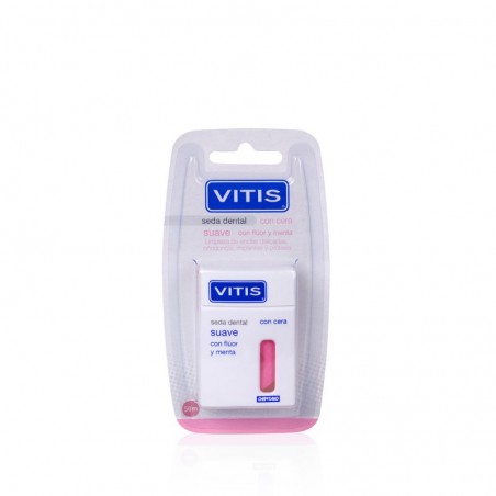 VITIS SEDA DENTAL SUAVE CON CERA FLUOR/MENTA 55M