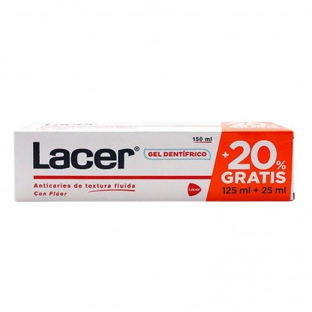 GEL DENTRIFICO LACER 150ML