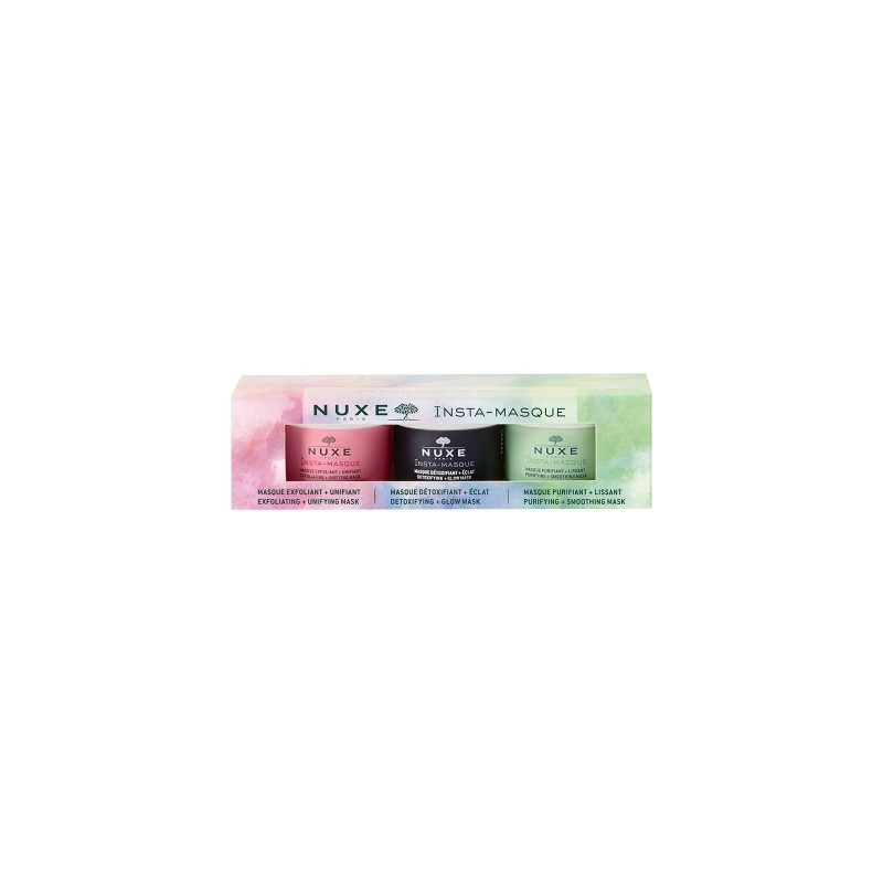 NUXE INSTA-MASQUE COFFRET MONODOSIS 3X15ML