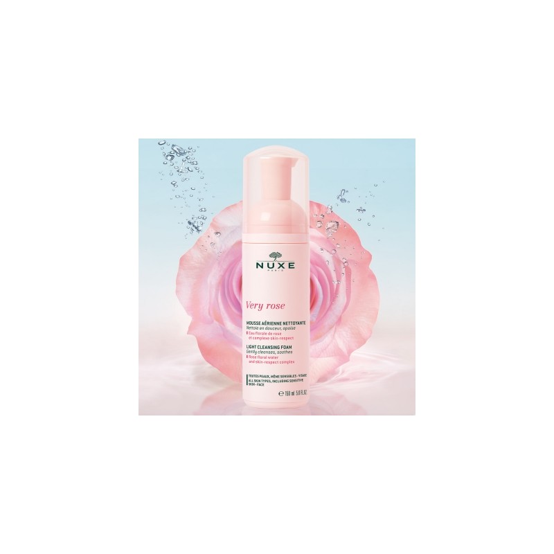 NUXE VERY ROSE ESPUMA LIMPIADORA 150ML