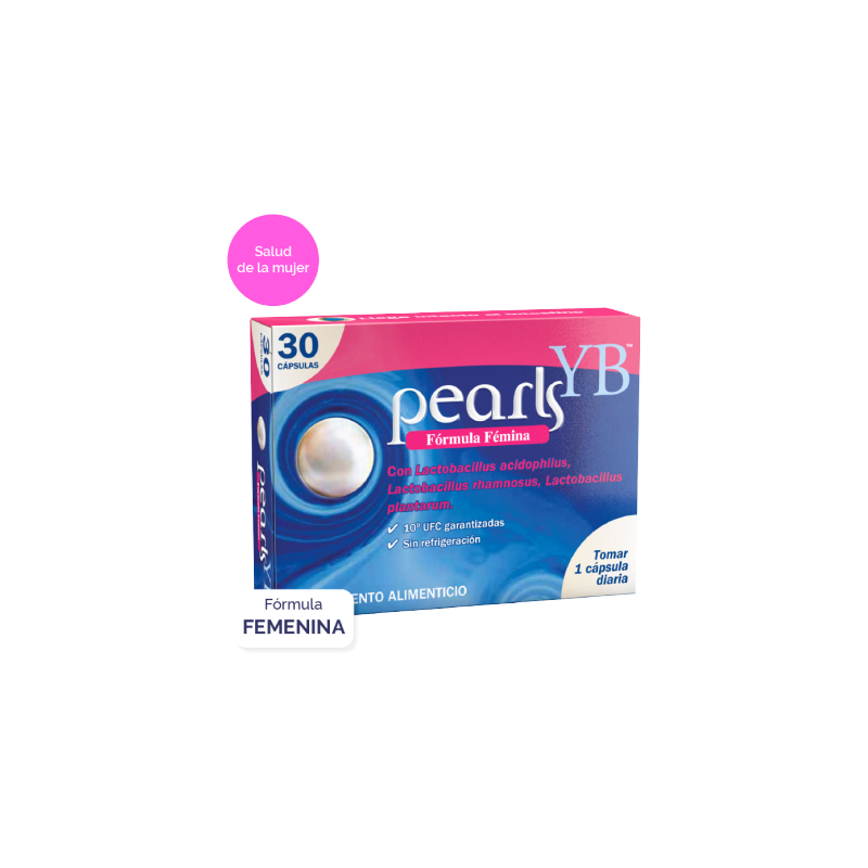 DHU PEARLS YB FORMULA FEMINA 30 CAPSULAS