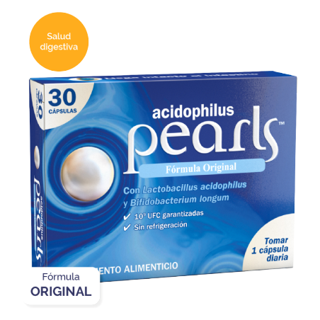 DHU PEARLS ACIDOPHILUS 30 CAPSULAS