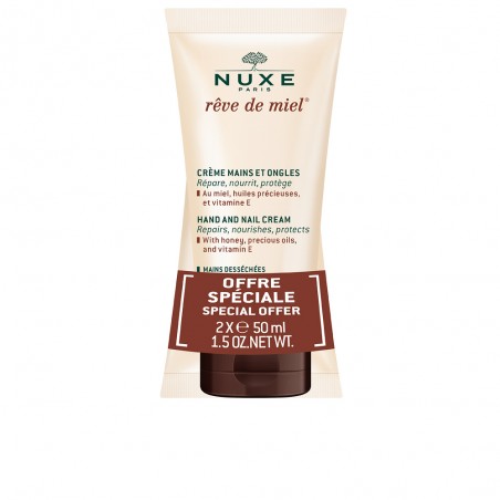 NUXE REVE DE MIEL DUPLO CREMA MANOS Y UÑAS 2x50 ML