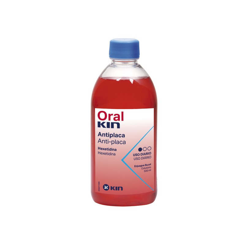 ORAL KIN DUPLO COLUTORIO ANTIPLACA 2x500ML