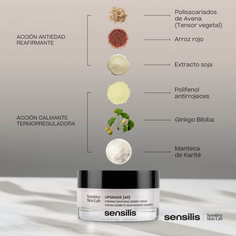 SENSILIS UPGRADE [AR] CREMA SORBETE REAFIRMANTE CALMANTE 50ML