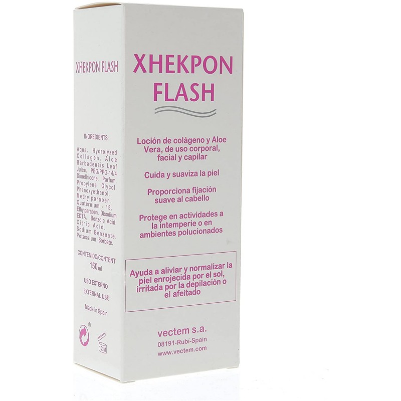 XHEKPON FLASH LOCION SUAVIZANTE Y PROTECTORA 150mL