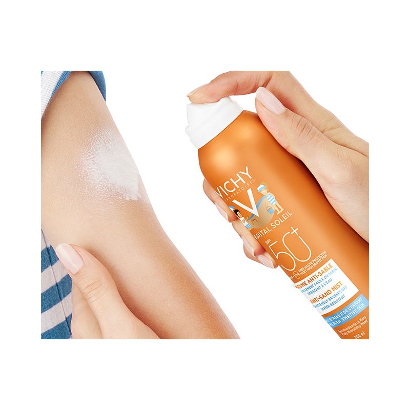 VICHY CAPITAL ISOLEIL BRUMA ANTI-ARENA NIÑOS SPF50+  SPRAY 200mL