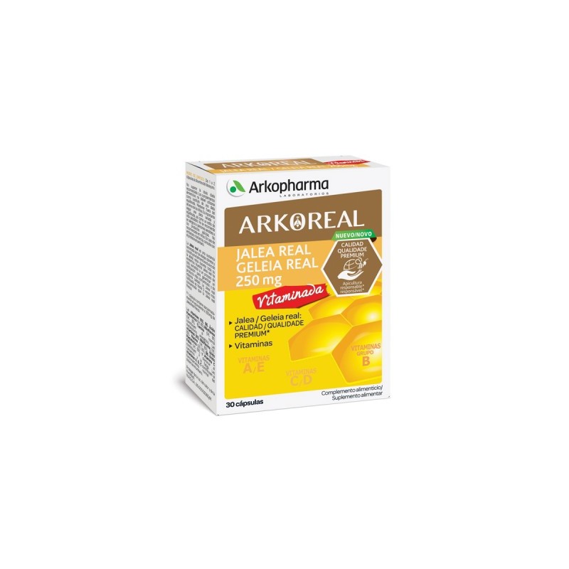 ARKOREAL JALEA REAL VITAMINADA 250mg  30 Cápsulas