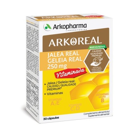 ARKOREAL JALEA REAL VITAMINADA 250mg  30 Cápsulas