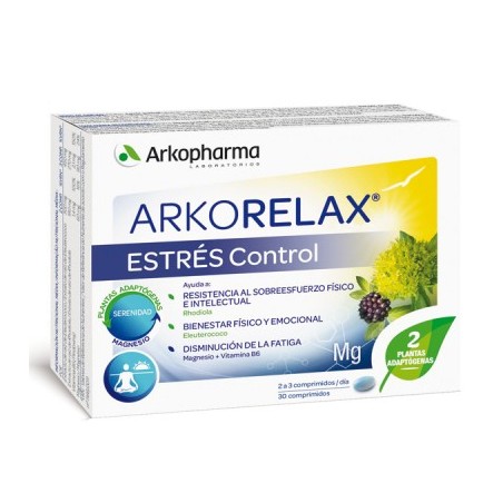 ARKORELAX ESTRES-COMPRIMIDOS-30 COMPRIMIDOS