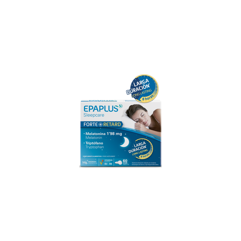 EPAPLUS SLEEPCARE  MELATONINA FORTE + RETARD  60 Comprimidos