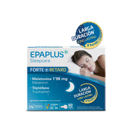 EPAPLUS SLEEPCARE  MELATONINA FORTE + RETARD  60 Comprimidos