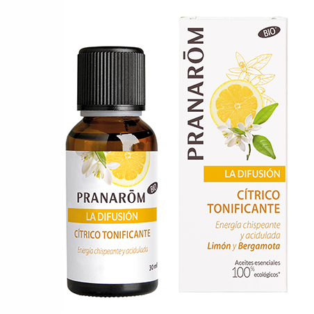 PRANAROM CITRICO TONIFICANTE LIMO Y BERGAMOTA 100ML