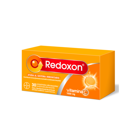 REDOXON 1000 MG 30 COMP EFERV NARANJA