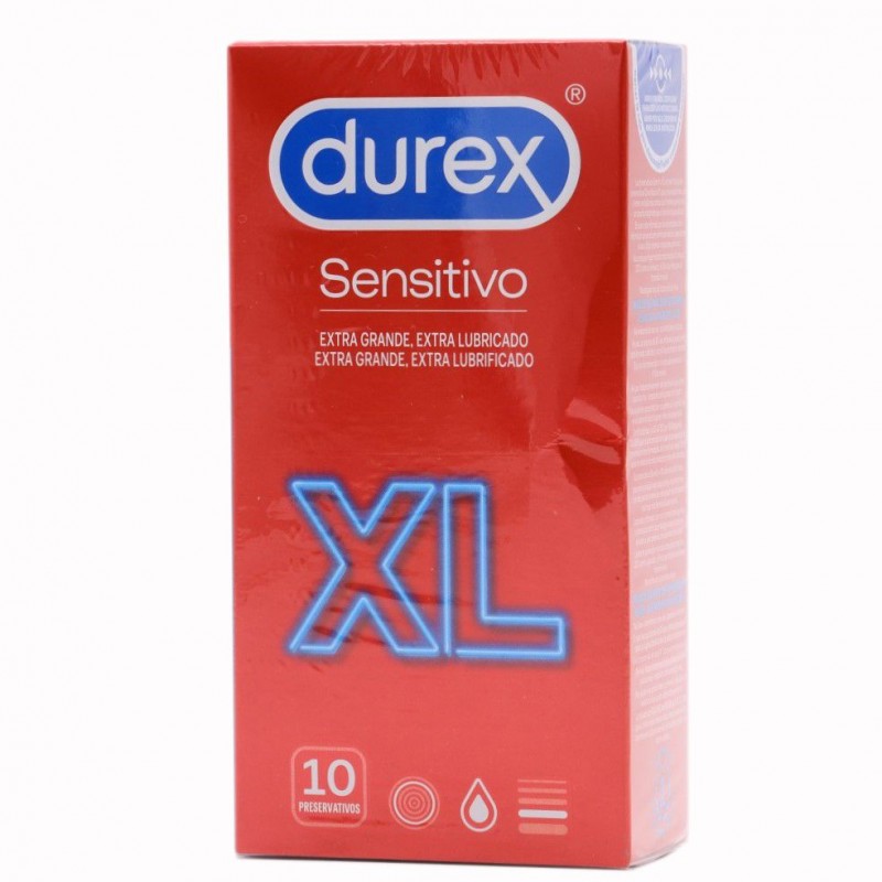 DUREX SENSITIVO XL 10 UDS