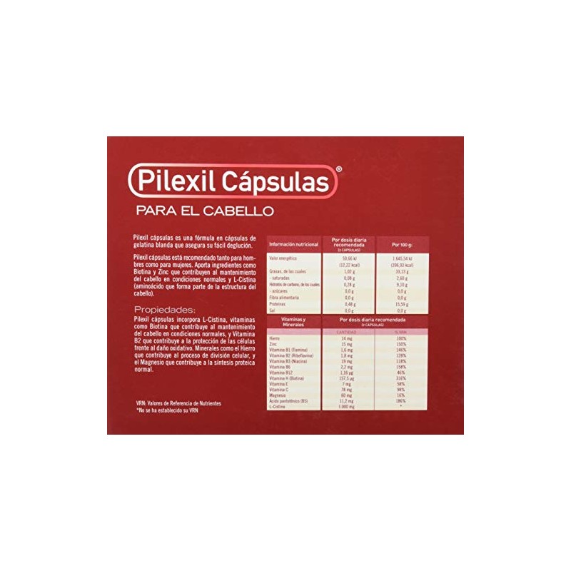 PILEXIL 150 CAPSULAS