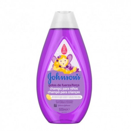 JOHNSONS CHAMPU GOTAS DE FUERZA 500ML