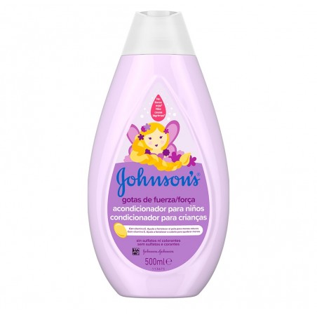 JOHNSONS ACONDICIONADOR GOTAS DE FUERZA 500ML