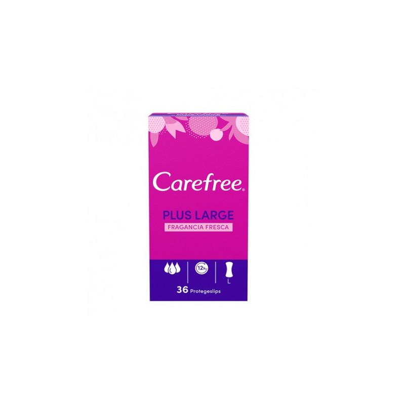 CAREFREE PLUS LARGE 36 PROTEGESLIPS