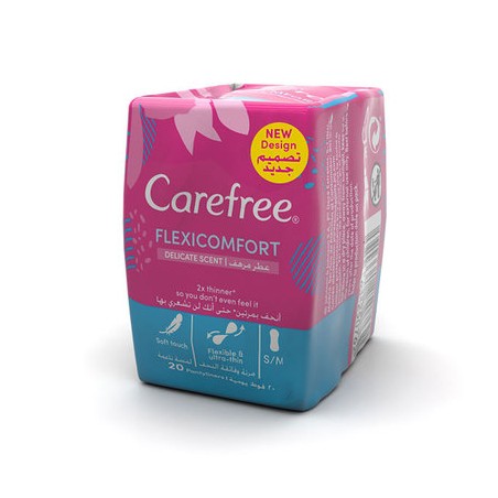 CAREFREE FLEXICOMFORT S/M  20 UNIDADES