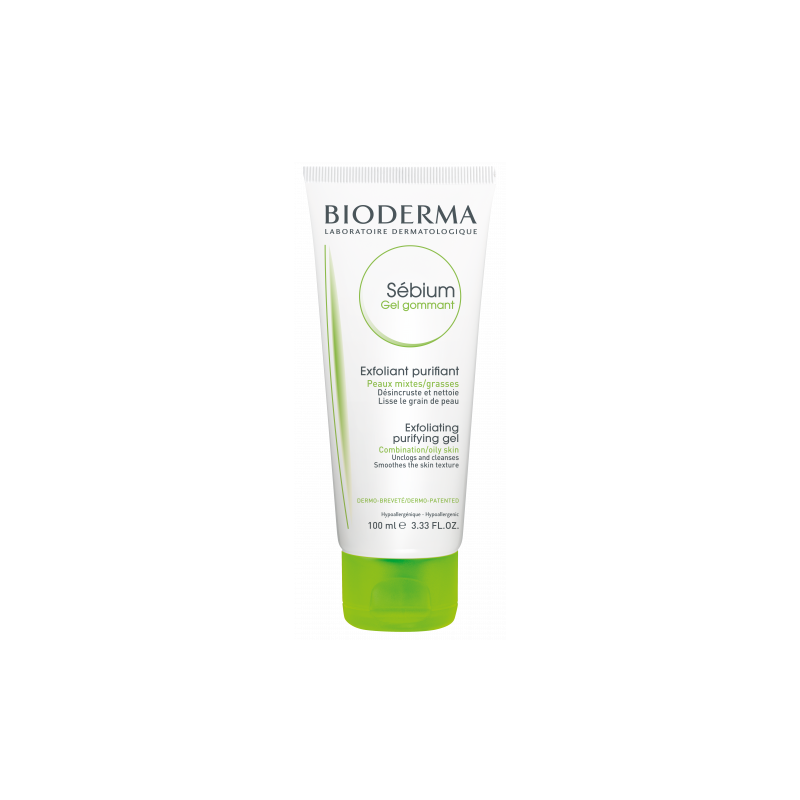 BIODERMA SEBIUM GEL EXFOLIANTE TUBO 100ML