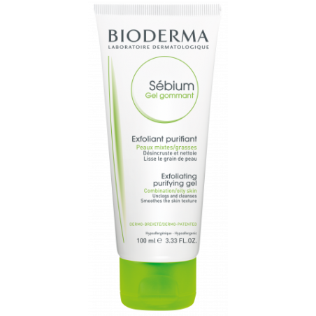 BIODERMA SEBIUM GEL EXFOLIANTE TUBO 100ML