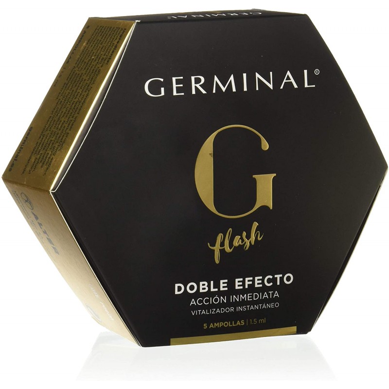 GERMINAL ACCION INMEDIATA DOBLE EFECTO FLASH 5 AMPOLLAS