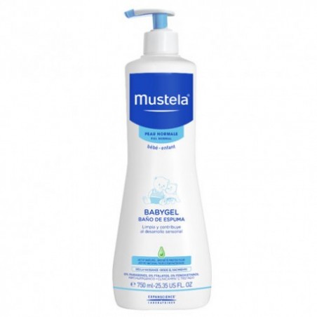 MUSTELA BAÑO ESPUMA BABYGEL 750ML