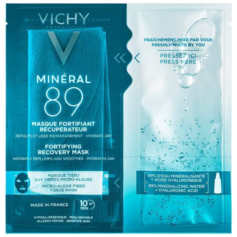 VICHY MINERAL 89 MASCARILLA FORTIFICANTE Y RECONSTITUYENTE 29g