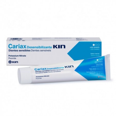 KIN CARIAX DESENSIBILIZANTE PASTA DIENTES MENTA 125ML