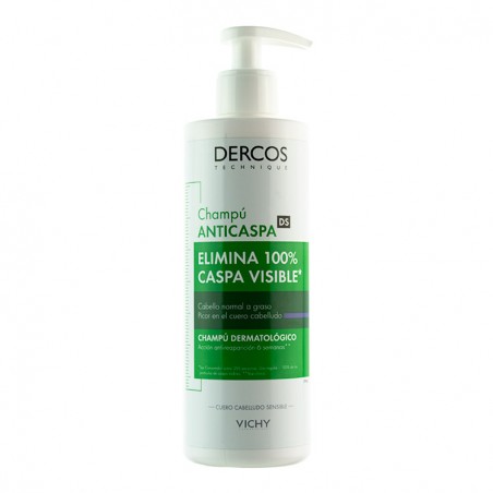 DERCOS CHAMPU ANTICASPA CABELLOS GRASOS 400ML