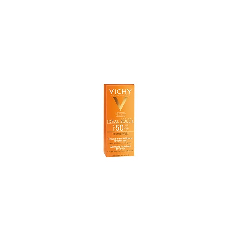 VICHY IDEAL SOLEIL EMULSION ANTIBRILLO TACTO SECO SPF50 50ML