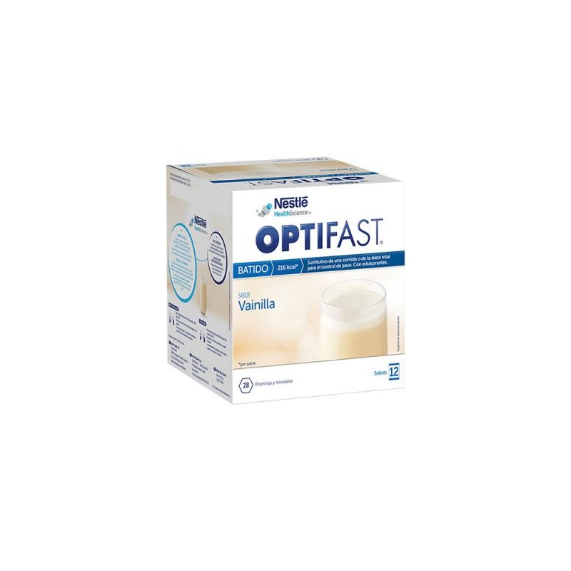 OPTIFAST Batido vainilla 12 sobres