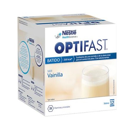 OPTIFAST Batido vainilla 12 sobres