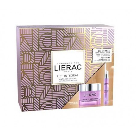 LIERAC COFRE NAVIDAD LIFT INTEGRAL CREMA RICA REMODELANTE 50mL +SERUM LIFTING OJOS Y PARPADOS 15mL