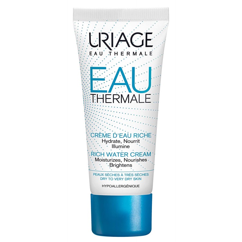 URIAGE CREMA RICA AGUA THERMAL WATER RICH CREAM 40ML