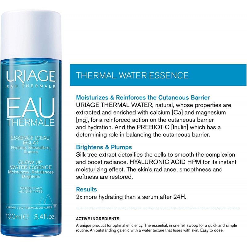 URIAGE EAU THERMAL ESENCIA DE AGUA ILUMINADORA 100ML