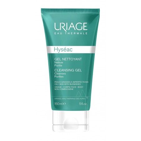 URIAGE HYSEAC GEL LIMPIADOR SIN JABON 150ML