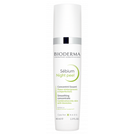 BIODERMA SEBIUM NIGHT PEEL TUBO 40 ML