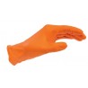 GLOVE TROTTER GUANTES NITRILO NARANJA TALLA L SUPERGRIP 100 UDS