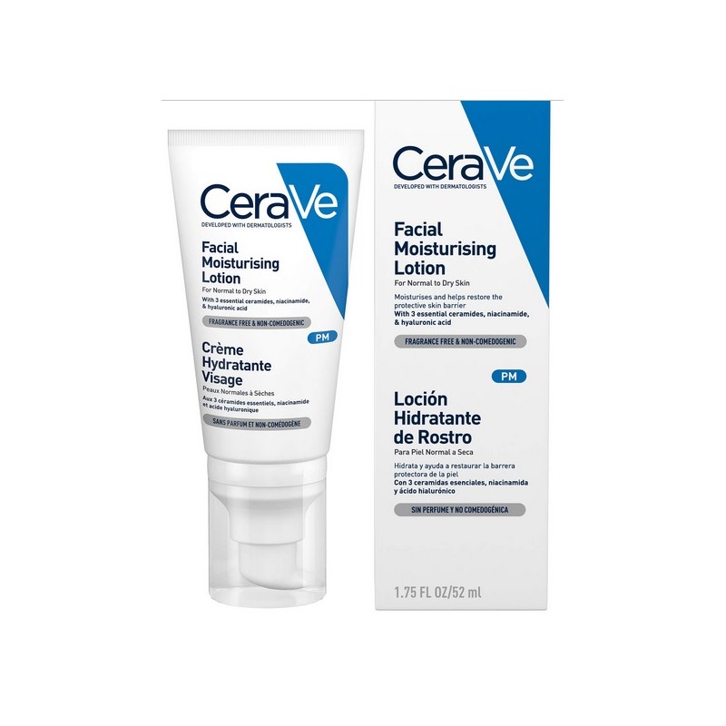 CERAVE LOCION HIDRATANTE ROSTRO 52ML