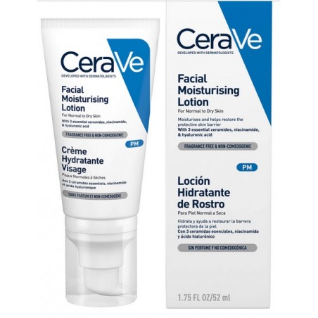 CERAVE LOCION HIDRATANTE ROSTRO 52ML