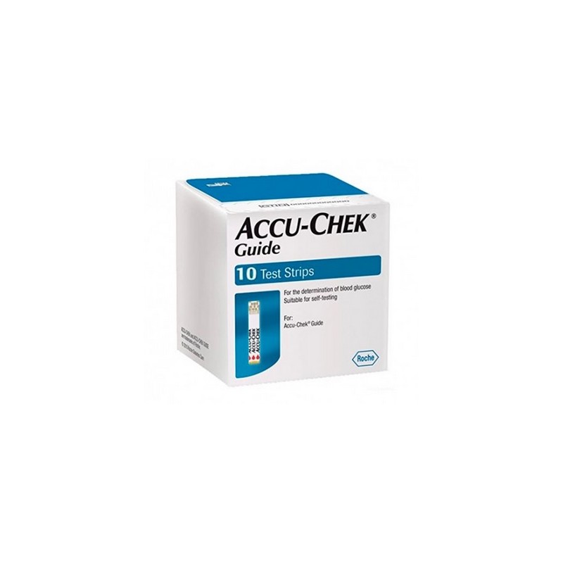 ROCHE ACCU-CEK GUIDE TIRAS REACTIVAS 10 UNIDADES