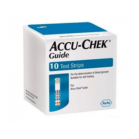 ROCHE ACCU-CEK GUIDE TIRAS REACTIVAS 10 UNIDADES