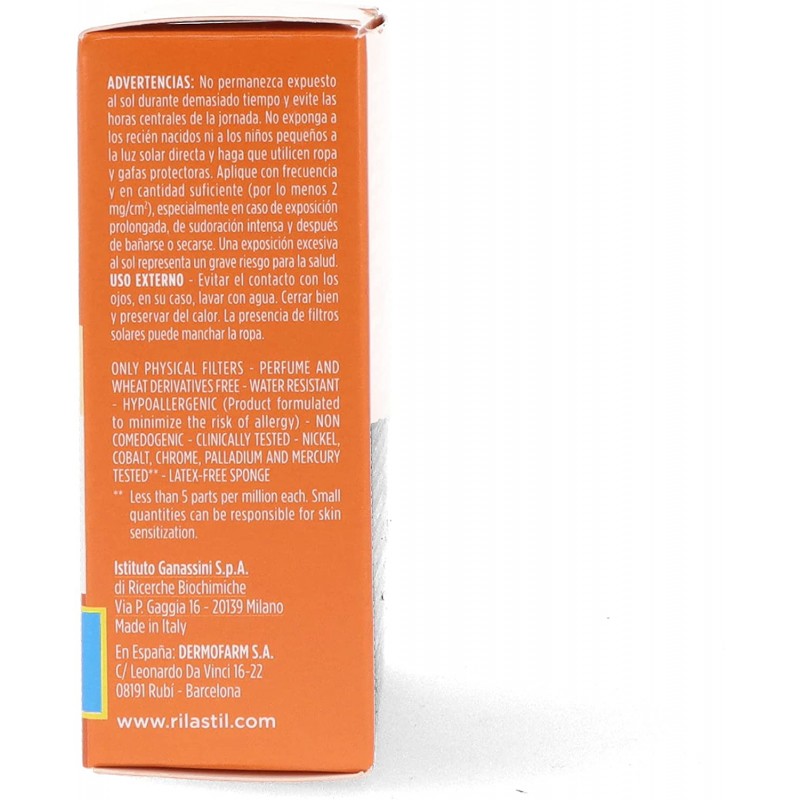 RILASTIL SUN SYSTEM SPF50+ COMPACTO 01 BEIGE 10 GR