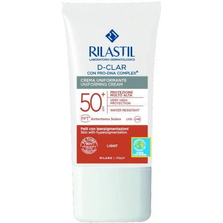 RILASTIL D-CLAR CREMA FOTOPROTECTORA UNIFORMADORA SPF50+ LIG