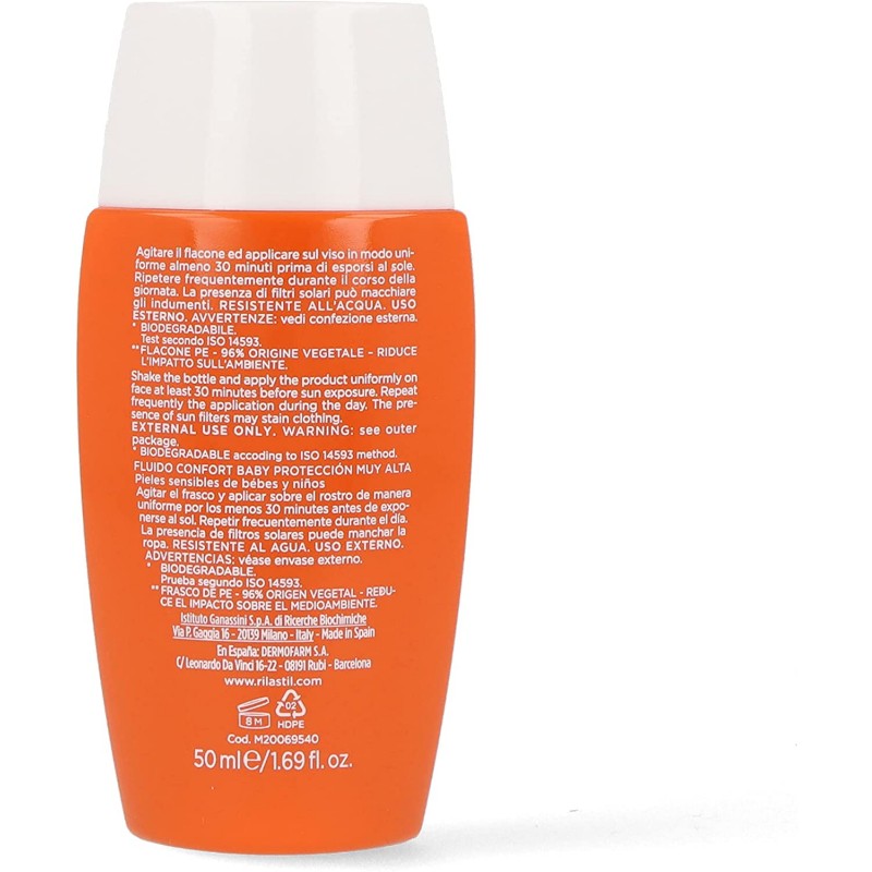 RILASTIL SUN SYSTEM BABY FLUIDO CONFORT SPF50 50ML