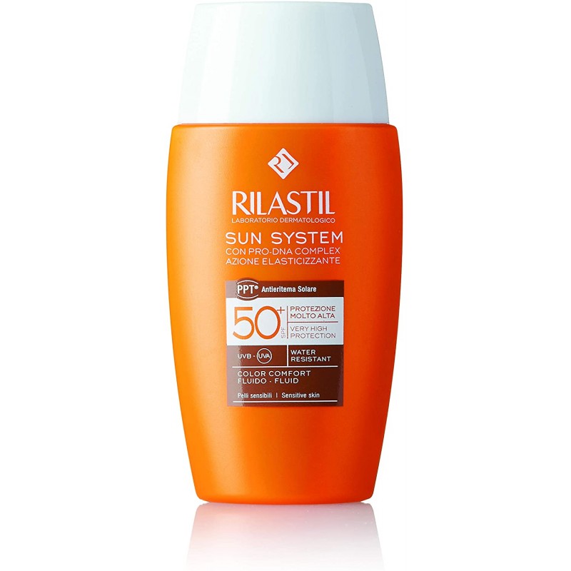 RILASTIL SUN SYSTEM COMFORT FLUIDO COLOR NATURAL SPF50 50ML