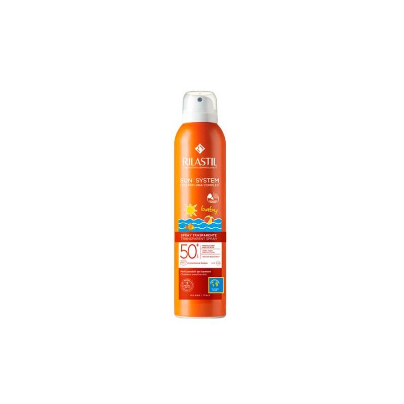 RILASTIL SUN SYSTEM BABY SPRAY TRANSPARENTE SPF50 200ML